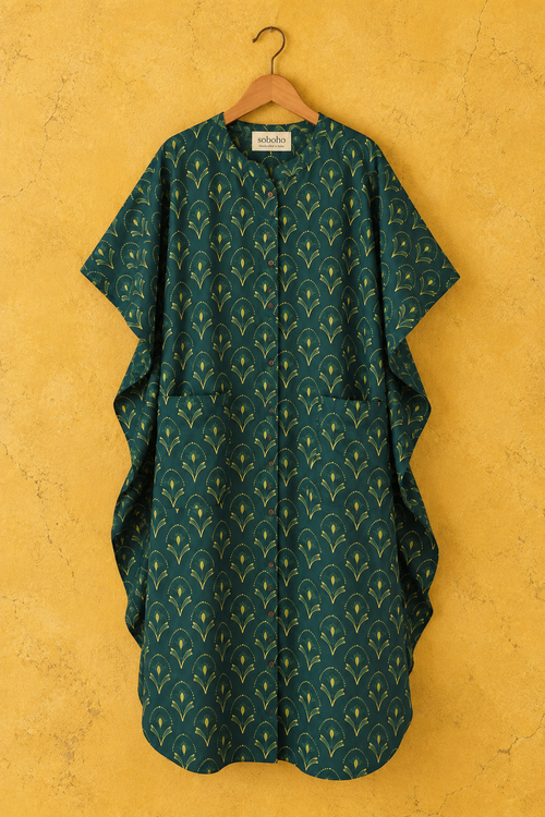 After Rain | Pure Cotton Kaftan Dress