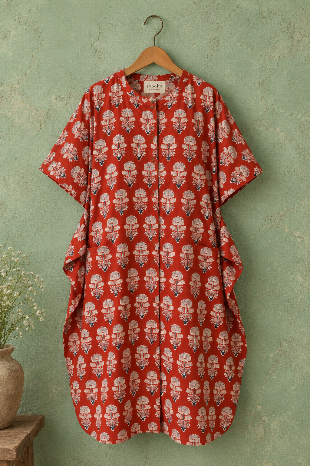 Geeli Mitti | Pure Cotton Kaftan Dress