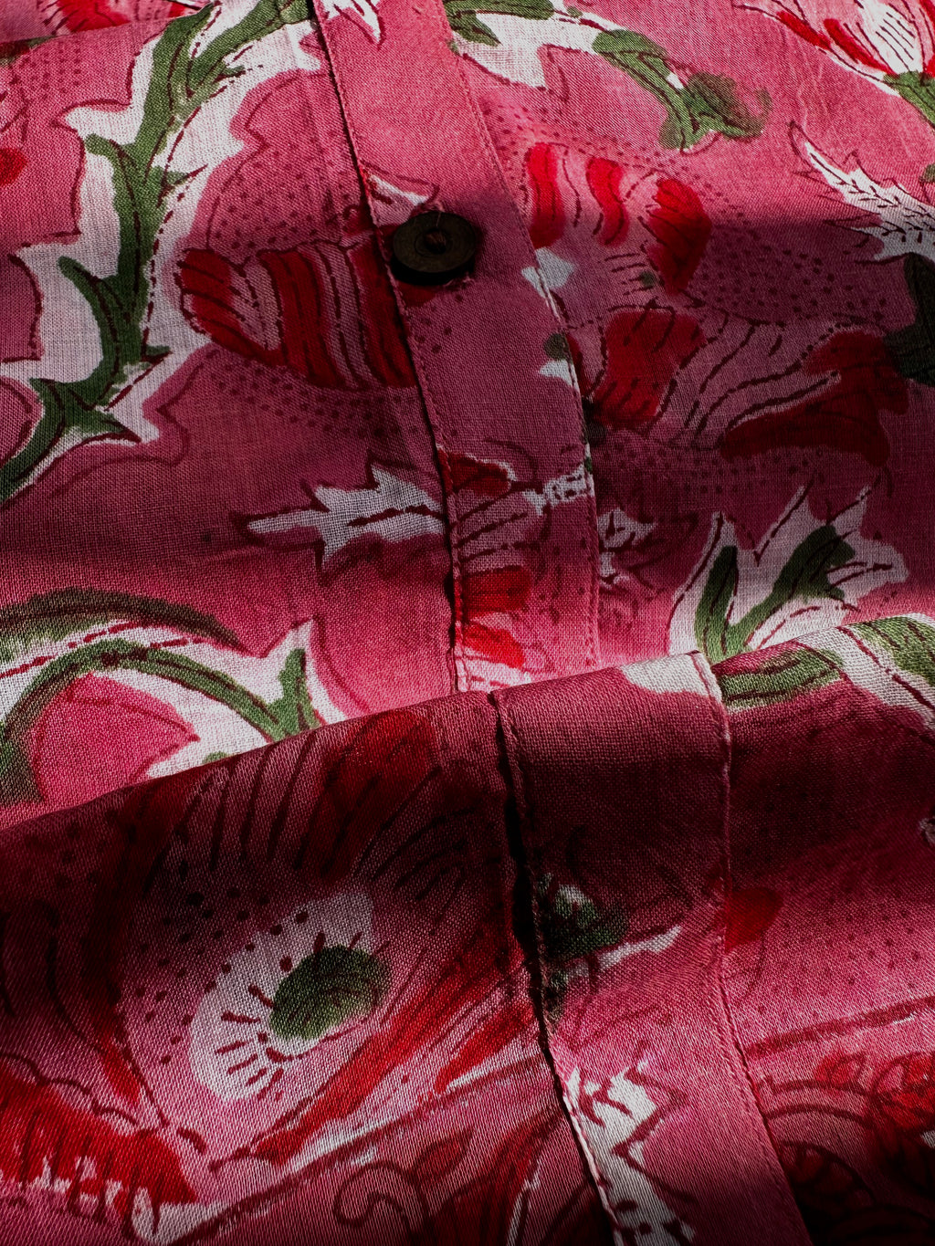 Gulabo | Pure Mulmul Kaftan Shirt